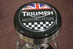 Adjustable GarageBar Stool Triumph Motorcycles 