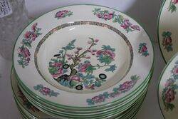 Albert E Jones Palissy 45 Piece Indian Tree Dinner Service C193740 