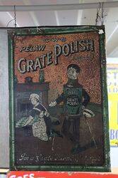 C.W.S Pelaw Grate Polish Advertising Sign  #