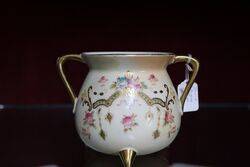 A Fine & Early Crown Devon  Pot  #