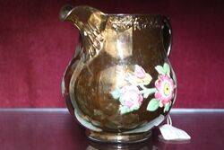 Mid Victorian English Copper Luster Jug 