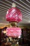 Antique Victorian Banquet Lamp