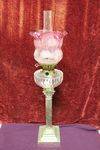 Stunning Victorian All Original Oil Lamp C1880 1890