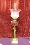 Stunning Victorian All Original Oil Lamp C1890