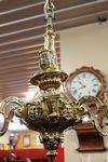 Superb 19th Century Ormolu 6 Branch Chandelier 