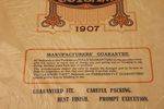 1907 Metallic Beds Ad Card