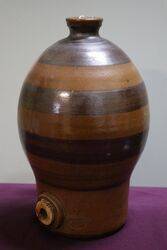 Bendigo Pottery Stoneware Demijohn With Spout 