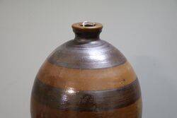 Bendigo Pottery Stoneware Demijohn With 8 pout 