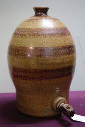 Bendigo Pottery Stoneware Demijohn With Spout #