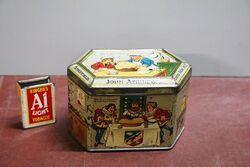 1927 John Atkinson Easter Fayre Pictorial Tin.