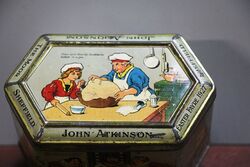1927 John Atkinson Easter Fayre Pictorial Tin