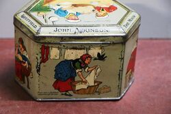 1927 John Atkinson Easter Fayre Pictorial Tin