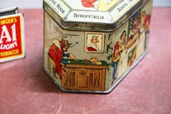 1927 John Atkinson Easter Fayre Pictorial Tin