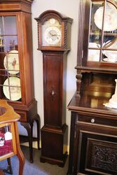 1930and39s Oak Brass Arch Dial Westminster Chime Grand Mother Clock 