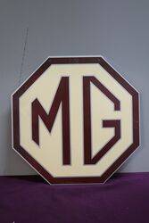 MG Double Sided Aluminium Sign 