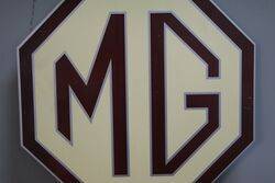 MG Double Sided Aluminium Sign 