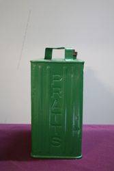 1932 Pratts 2 Gallons Fuel Can 