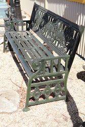 Cast Iron Windsor 3 Seater  Bench 
