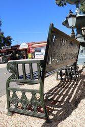 Cast Iron Windsor 3 Seater  Bench 