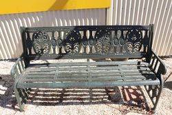 Cast Iron Windsor 3 Seater  Bench 