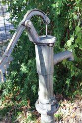 Cast Iron Fluted Garden Well Pump 