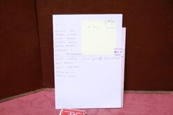 1934 Gallery First Nighters Club Signed Menu Leslie Banks 