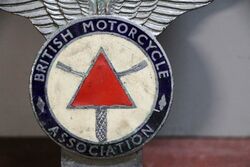 1936 British Motorcycle Association Badge 