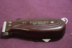 Vintage Maroon Bakelite Viceroy Dry Shaver  Rolls Razor 