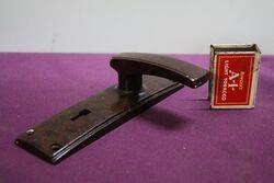 Vintage Pair Of Bakelite Lever Door Handle  