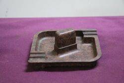 Art Deco Brown Bakelite Ash Tray #