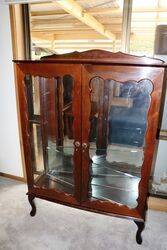 2 Door Display Cabinet from the 2nd Half of the C20th. #