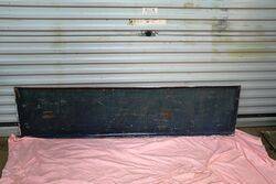 1950and39s MRF Tyres Pictorial Horizontal Enamel Strip Sign  