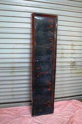 1950and39s MRF Tyres Pictorial Vertical Enamel Strip Sign 