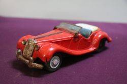 1950and39s  MG TF Friction Tin Toy