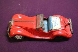 1950and39s  MG TF Friction Tin Toy