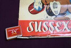 1950s Sussex Soles + Heels Advertising Poster