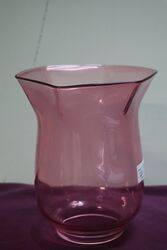 Ruby Glass Lamp Shade #