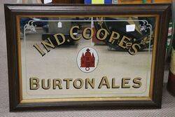 Ind,Copes Burton Ales Pub Mirror #