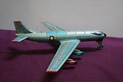 1957 TN Nomura Japan Battery Operated Strato Jet Toy 