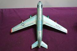 1957 TN Nomura Japan Battery Operated Strato Jet Toy 