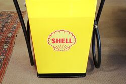 1960and39s Wayne 605 Double Petrol Pump in Shell Livery 