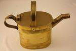 19th Century Brass 4 Pint Hot Water Can