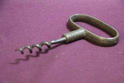 19th Century Cast Corkscrew 