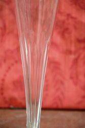 19th Century Cut Glass Champagne Flute  