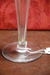 19th Century Cut Glass Champagne Flute  