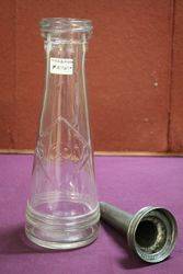 1 Liter Oil Bottle with Tin Pourer 