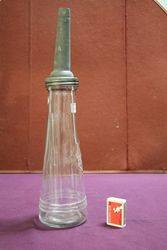 1 Litre Oil Bottle with Tin Pourer