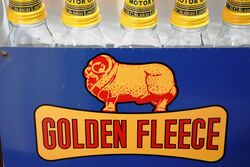 2005 Golden Fleece Ram on Bone 10 Bottle Oil Rack