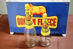 2005 Golden Fleece Ram on Bone 10 Bottle Oil Rack
