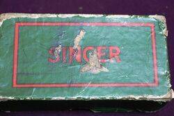 Vintage Singer Sewing Machine Boxed Accessories